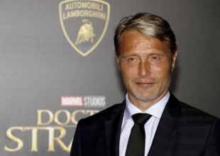 Mads Mikkelsen at the World premiere of 'Doctor Strange' held at the El Capitan Theatre in