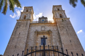 Valladolid San Gervasio church of Yucatan in Mexico