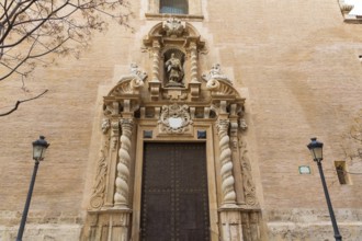 Valencia san Juan de la Cruz church in Poeta Querol street at Spain