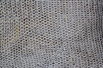 Antique knight metal sword protection net pattern texture