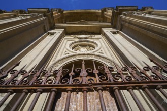 Granada Cathedral facade in Spain Andalusia
