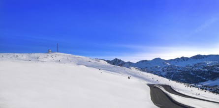Andorra Pas de la Casa resort in Grandvalira sector at Pyrenees mountains