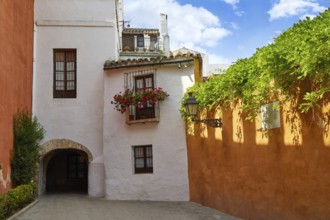 Seville Juderia barrio in Andalusia Sevilla of Spain