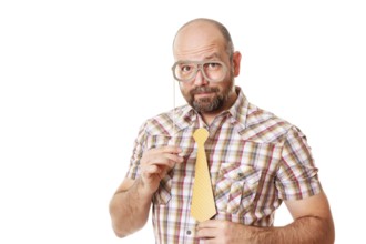 An image of a handsome funny man