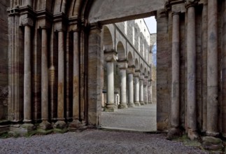 Paulinzella. Monastery ruins. Main construction period 1105-24 since 16-17th century Ruin of the