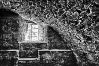 A cellar of an old castle, Germany, Europe
