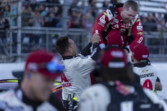 NASCAR Cup Series driver, William Byron wins for the Cook Out 400 in Martinsville, VA, USA, North