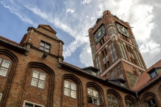 Historic old town centre of Torun in eastern Poland