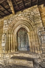 Hermitage of Santa María de la Hoz, 13th Century Romanesque-Gothic Style, Montes Obarenes-San