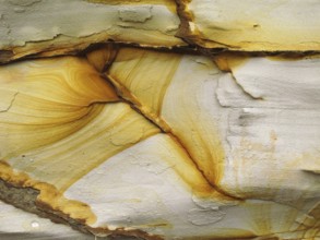 Sandstone texture with iron traces in australia, devonian stones, Australia, Oceania