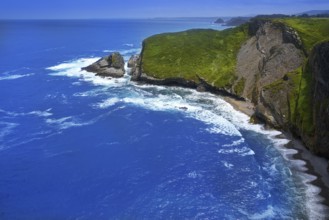 Vidio Cape in Cudillero near Ovinana at Asturias Spain