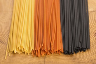 Three colour pasta