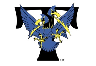 Trenton Thunder Logo 1994, Baseball, Historic Logo from 1994