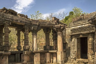 Polo monument and vijaynagar forest, sabarkantha, Gujarat, India, Asia