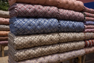 Cotton mattresses, varanasi, uttar pradesh, india, asia