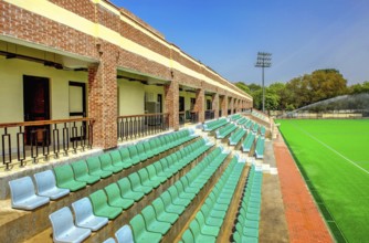 Dhyanchand hockey stadium, new delhi, india, asia