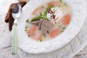 Polish white borscht
