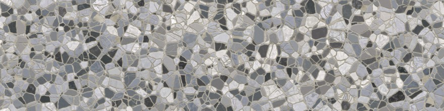 An illustration of a broken mosaic tiles texture background