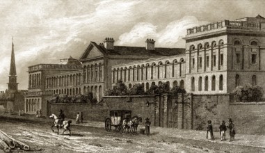 St hatch's Hospital for Lunatics, London, 18th century