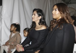 Vanessa Bryant, Natalia Diamante Bryant, Capri Kobe Bryant and Bianka Bella Bryant at Kobe Bryant