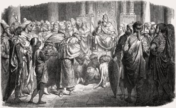 At the court of Charlemagne