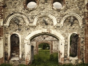 Stone ruins of the old castle