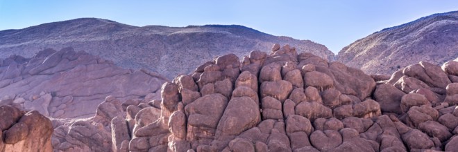 Dades Gorge is a beautiful road between the Atlas Mountains in Morocco, Africa. Web banner in