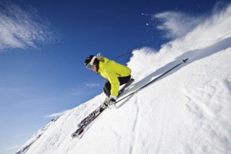 Skier in action, man, 35, 40, years