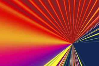 Bold stripes background illustration in bright colors
