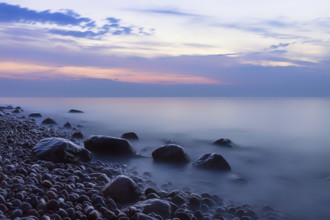 Evenings on the coast of the Baltic Sea