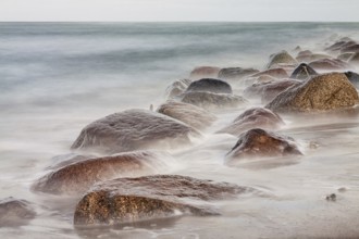 Stones on the coast of the Baltic Sea