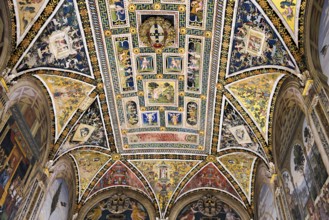 Interior view of Sienna Cathedral