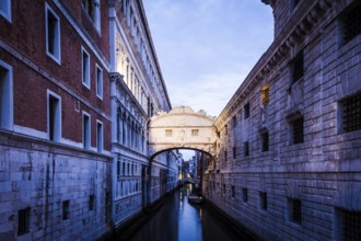 One of the most famous landmark in Venice, Ponte dei Sospiri