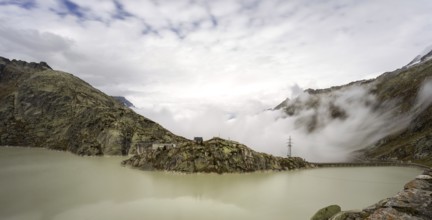Grimsel Pass, Grimselsee. Grimsel Pass. Switzerland.Furka Pass. Furka Pass. Switzerland