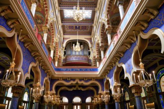 Prague Czech Republic. Jerusalem Synagogue