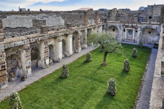 Naples Campania Italy. Pompeii was an ancient Roman city near modern Naples in the Campania region