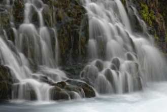 Waterfall Bruarfoss, river Bruara, Golden Circle, Southwest Iceland, Iceland, Europe