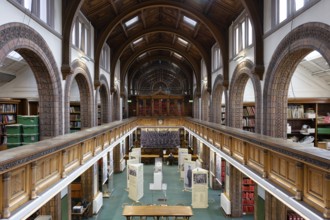 Interior view, room, Leeds Central Library, Leeds, England, Great Britain