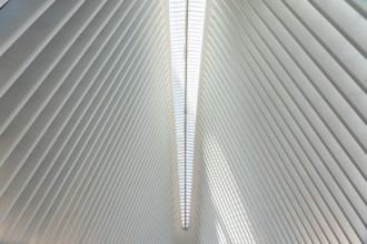 New York, United States of America, September 19, 2019: Interior view of the World Trade Center