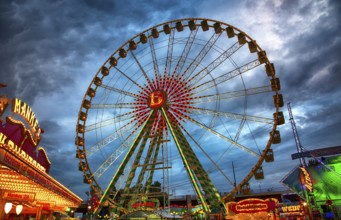 A big autumn fair, Dusseldorf