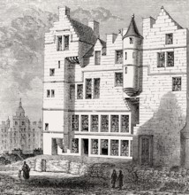 Robert Gourlay's House, Old Bank Close, Edinburgh Lawnmarket, Scotland, 18th century