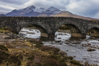 Sligachan Old Bridge, Ilse of Skye, Scotland, United Kingdom, Europe
