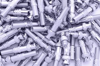 A lot of BNC connectors for video