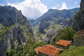 Naranjo de Bulnes peak Urriellu in Picos de Europa of Asturias Spain