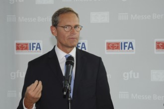 Berlin's Governing Mayor Michael Müller