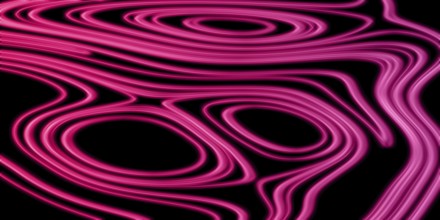 Neon Glow red lines on a dark background, Glowing background