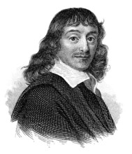 René Descartes or Renatus Cartesius, 1596 - 1650, a French philosopher, mathematician and