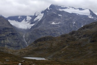 Geschäft Knutsholstind, Jotunheimen, Norwegen