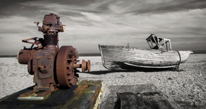 Winching Boats No More, Dungeness, Kent