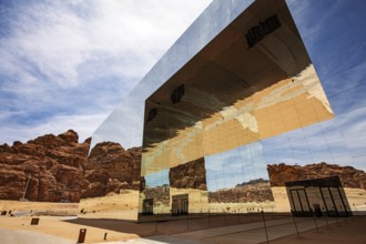 Maraya Concert Hall by the Gioforma architectural group, Al Ula, Kingdom of Saudi Arabia